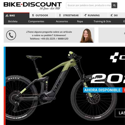 Tienda Online de Deportes Bike-Discount.de