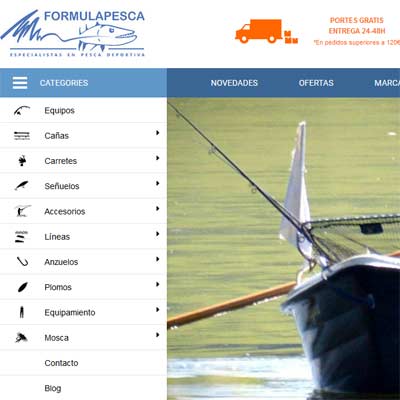 Tienda Online de Pesca Formulapesca